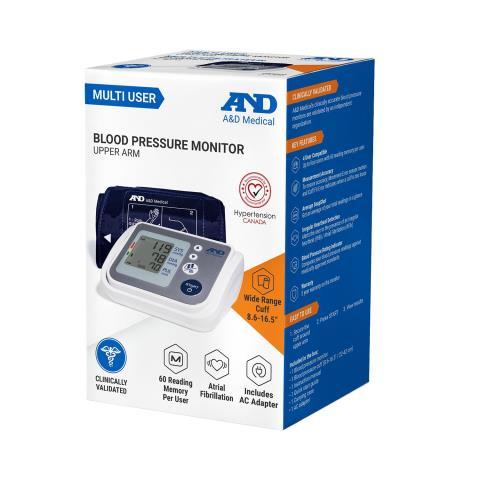 Blood pressure monitor upper arm