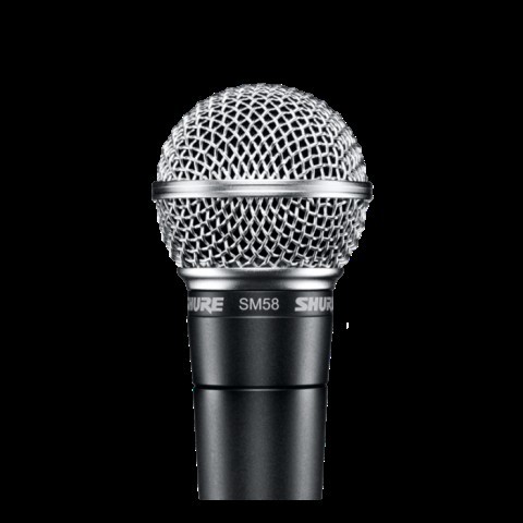 Micro shure sm58 noir