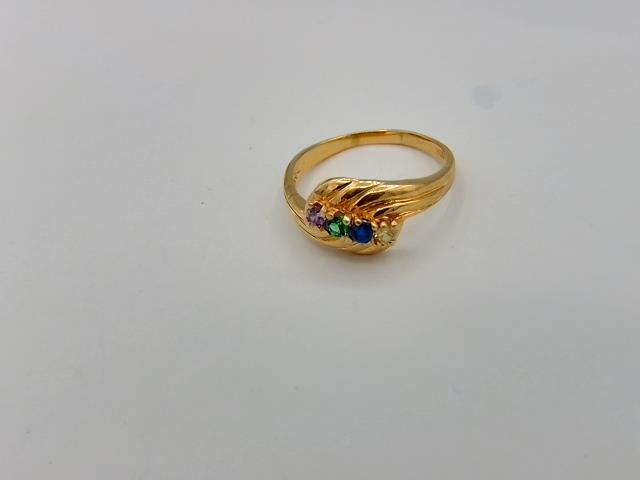 BAGUE EN OR 10KT