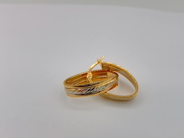 BOUCLES D OREILLES EN OR 14KT