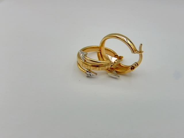 BOUCLES D OREILLES EN OR 10KT
