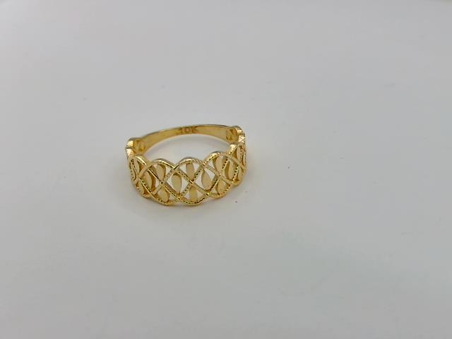 BAGUE EN  OR 10KT NEW
