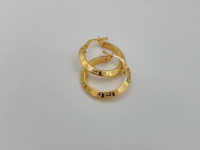 BOUCLES D OREILLES EN  OR 10KT