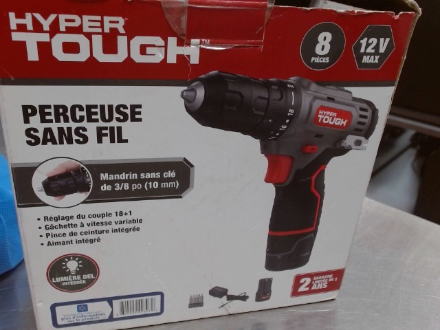 Perceuse sans fil hyper tough