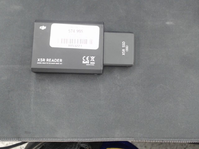 Dji x5r reader + 512gb ssd + fil