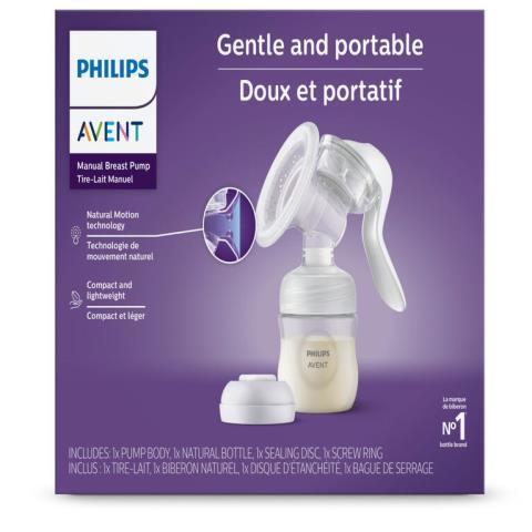 Manual breast pump philips