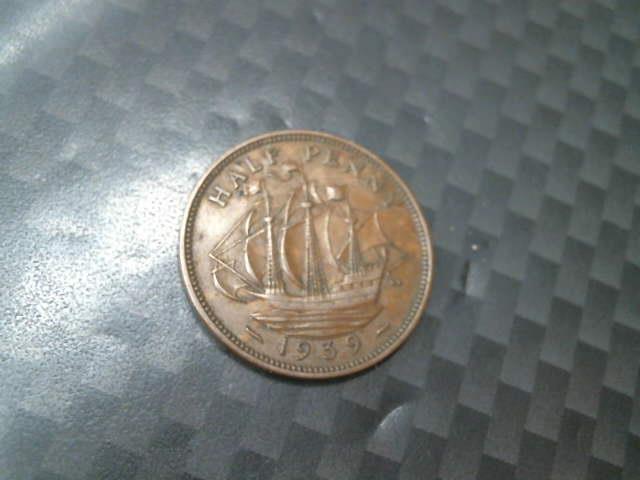 Half penny 1939 great britain