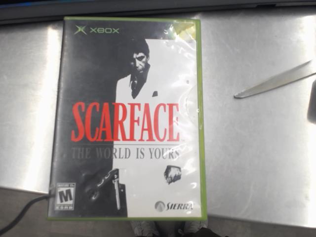 Jeu xbox scarface the world is yours