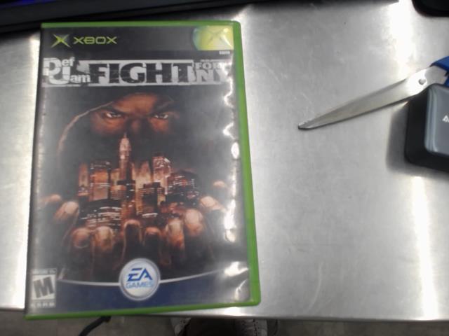 Jeu xbox og def jam fight for new york