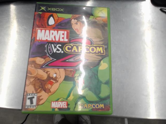 Jeu xbox og marvel vs capcom 2