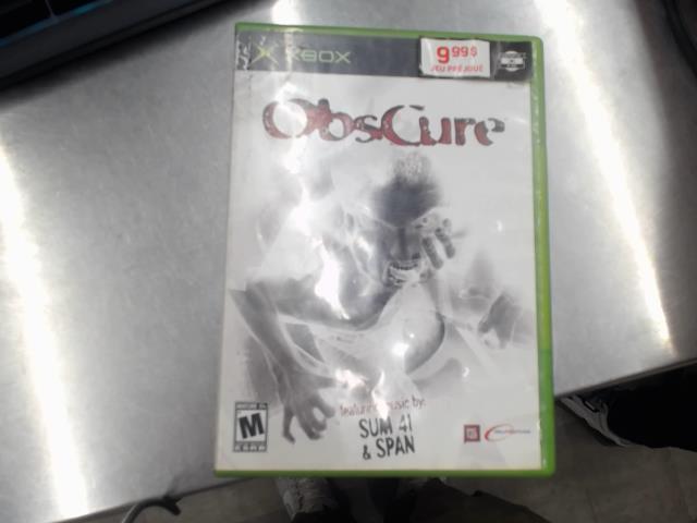 Jeu xbox og obscure