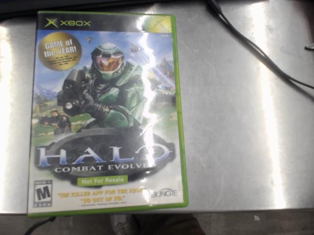 Jeu xbox halo combat evolved goty nfr