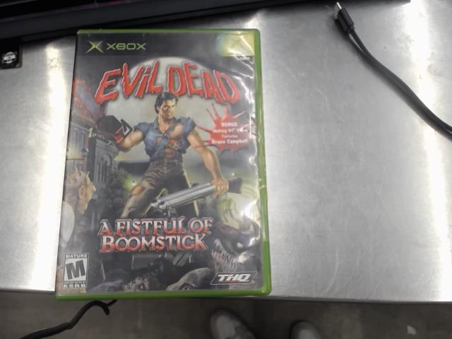 Jeu xbox evil dead a fistful boomstick