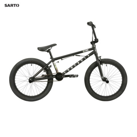 Bmx haro leucadia noir avec peg blue/red