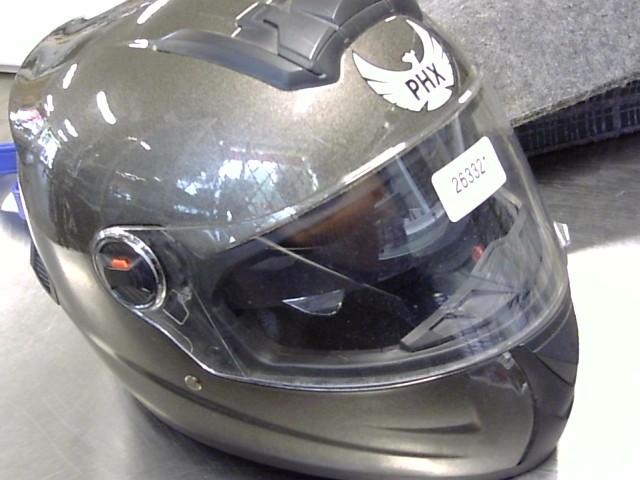 Casque de moto pro noir/gris