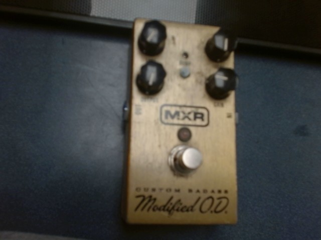 Pedal de guitare seul vert