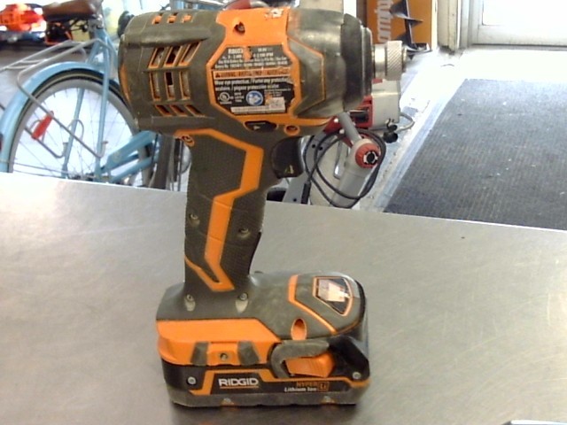 Impact driver ridgid avec batt