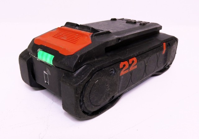 Battery hilti 3.95ah used b22