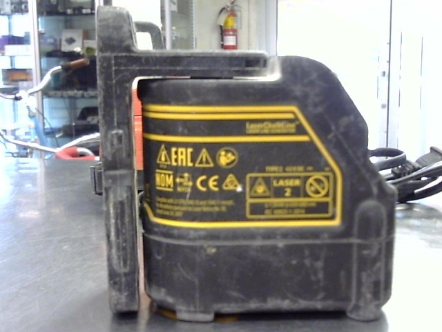 Laser dewalt cross line