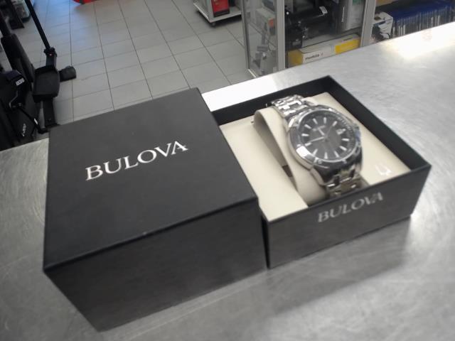 Montre bulova full silver inbox (clean)