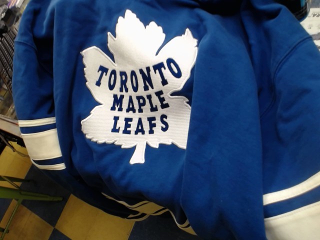 Maple leafs hoodie 2xl bleu blanc