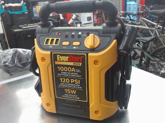 Jump start 1000a/compress 120psi/usb bat