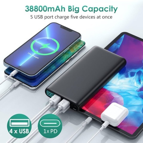 Powerbank 4 usb out pdud