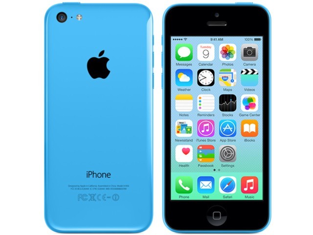 Iphone 5 bleu