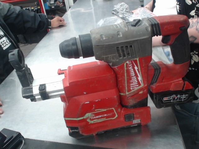 Rotary hammer drill milwaukee+balayeuse
