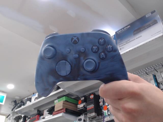 Manette de xbox one bleu