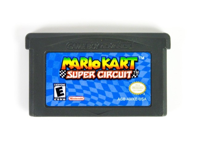 Mario kart super circuit for gameboy adv