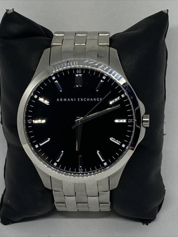 Montre armani noir/argentee