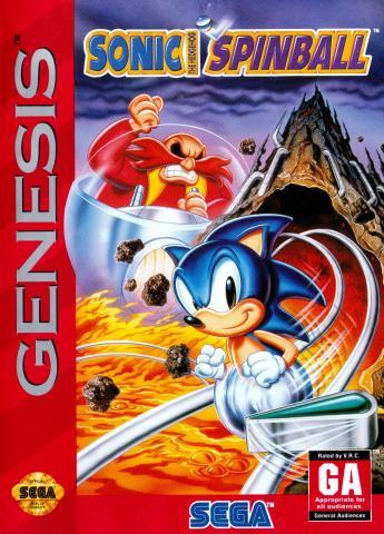 Jeux genesis sonic spinball
