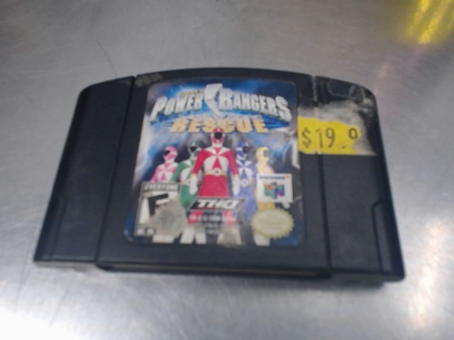 Power rangers lightspeed rescue n64
