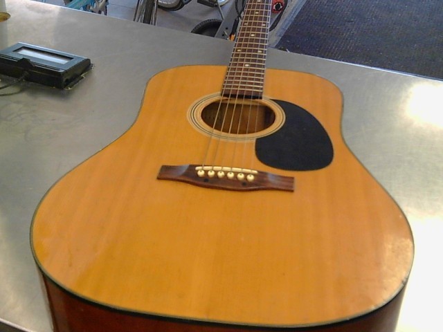 Guitare baron acoustique natural
