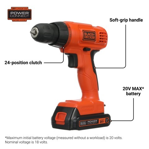 Drill avec batterie + chargeur