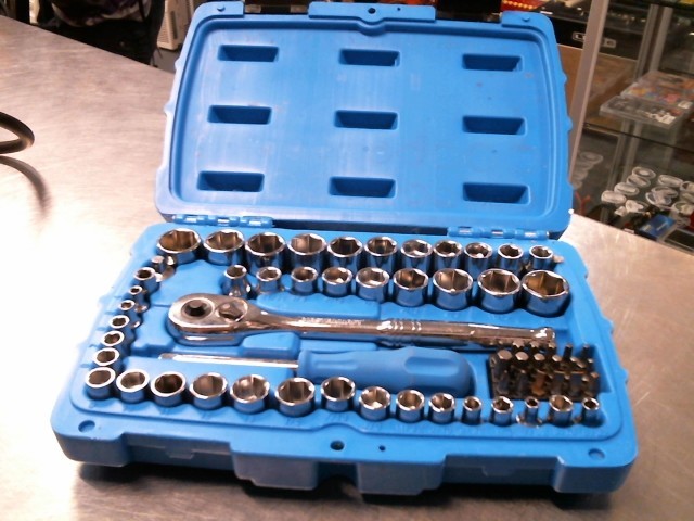 Kit de ratchet avec 62 morceaux