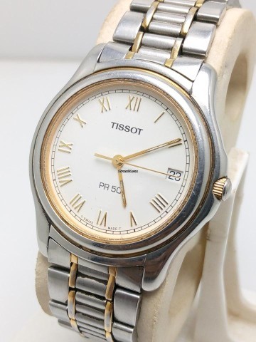 Montre tissot couleur argent