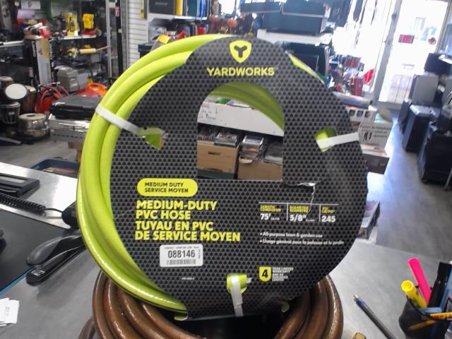 Tuyau darrosage en pvc 5/8po