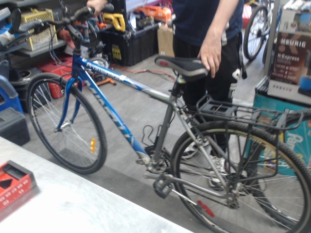 Velo bleu gris 20''