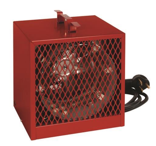 Chaufrette portable rouge 240 volts