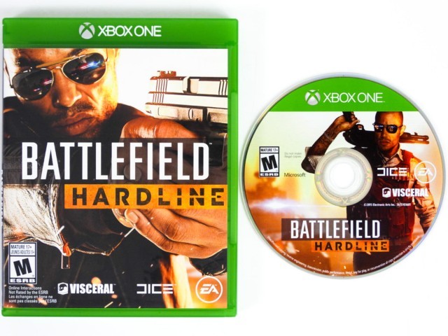Disque jeu battlefield hardline xbox one