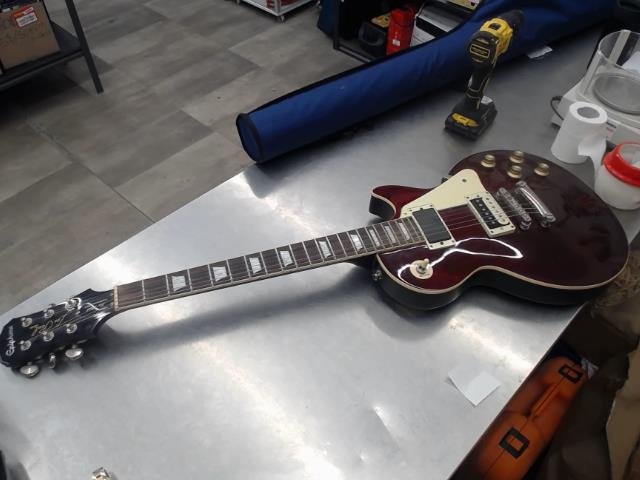 Epiphone les paul trad pro rouge vin
