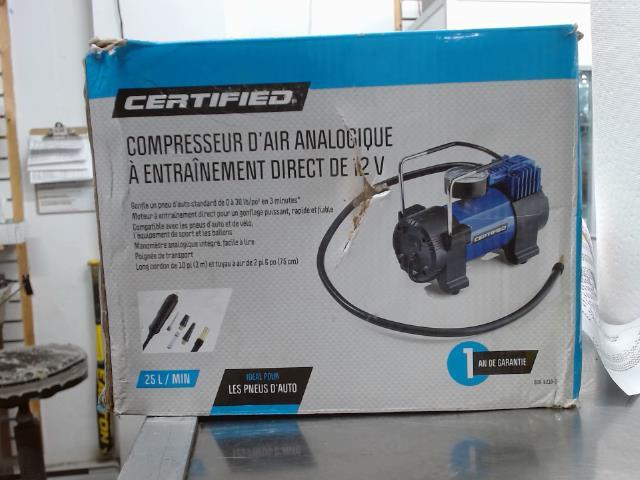 12 v direct drive portable air compress