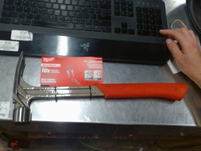 28oz milled face framing hammer