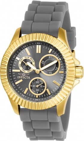 Montre invicta couleur or avec bracelet