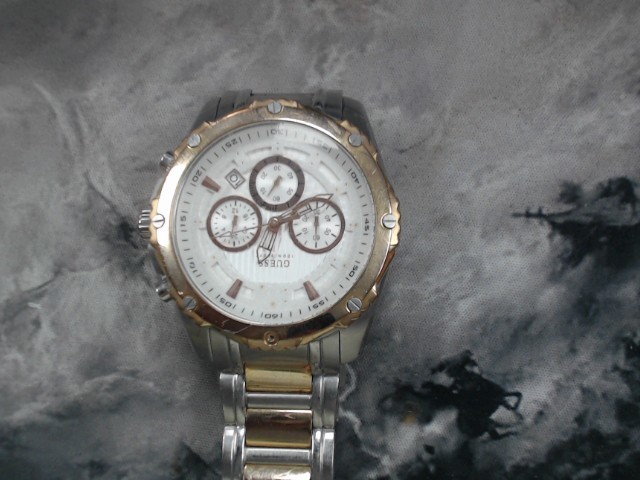 Montre guess silver et or