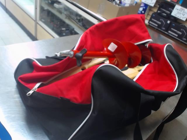 Kit peche sur glace dsac rouge