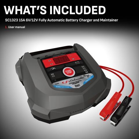 Rapid charger schumacher 15amp