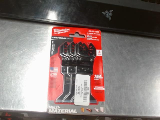 Bi-metal blades 3pk